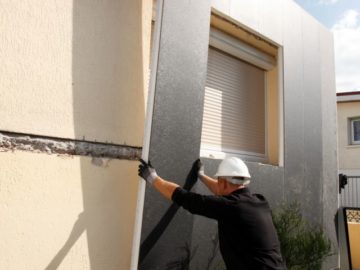 Revêtement et isolation de façade